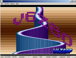 V6Z80P Pipes demo screengrab