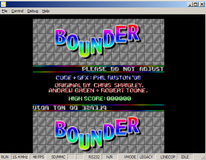 Bounder V6Z80P Screengrab